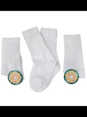 3 PAIR Antonio Pacelli Ankle Length  Irish Dance Poodle Socks Ultra Low Large